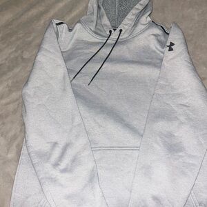 Under Armour Light Gray Pullover Hoodie